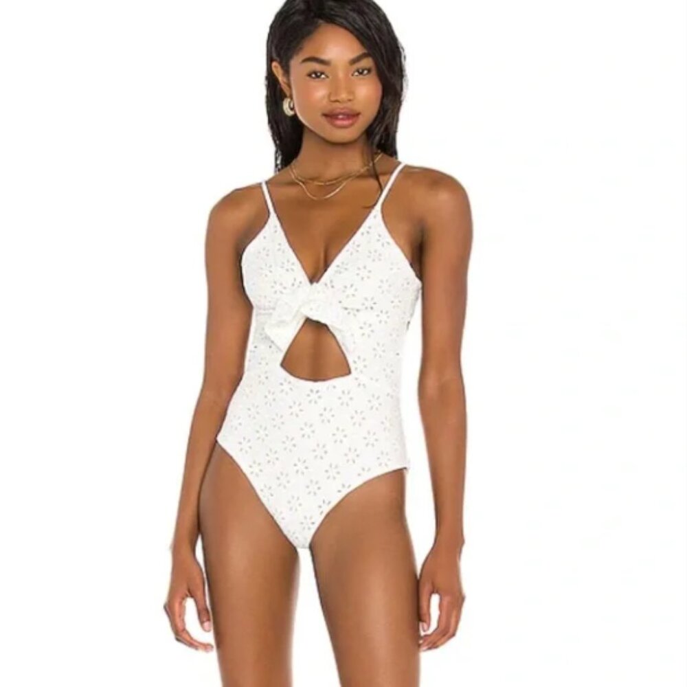 Darla One Piece in White Tularosa